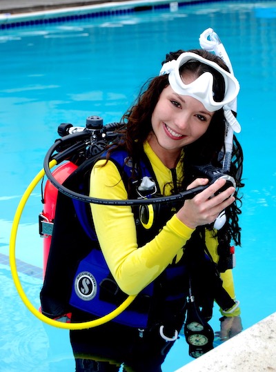 Never Fall in Love with a Scuba Diver...